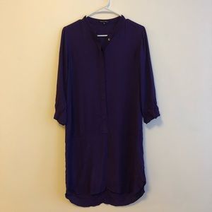 Broadway & Broom purple tunic dress